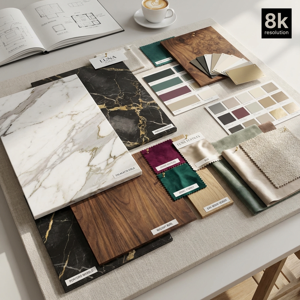 Material, Finish & Color Selection